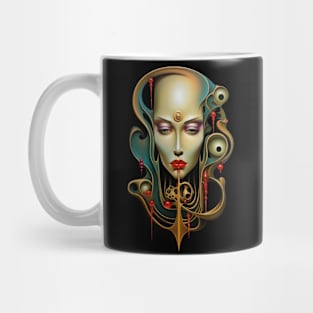 AI Goddess Portrait Mug